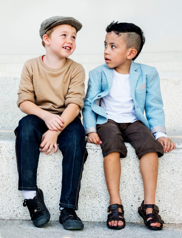 Kids Happiness Fun Smiling Children Concept